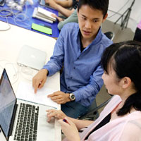 アプリ道場東京授業風景